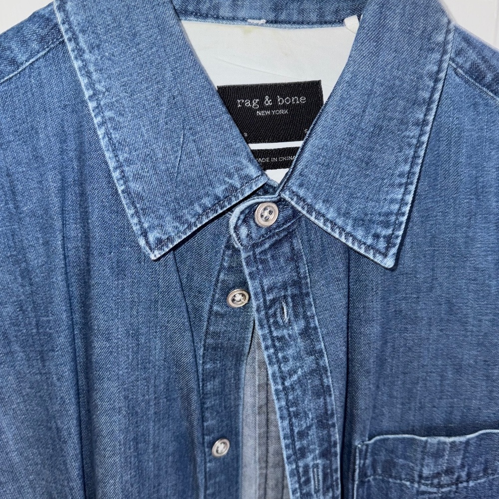 Rag and bone Demin dress shirt